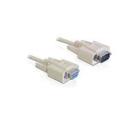 [82984] Delock Cable RS-232 Serie Sub-D9 prise mâle / femelle 1 m