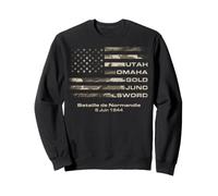 82e Anniversaire Jour J D-Day Débarquement Normandie 2026 Sweatshirt