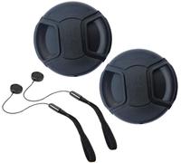 82mm Bouchons D'objectif Capuchon Cache Objectif pour Sigma 24-70mm F2.8 DG DN Art,24-70mm f/2.8 EX DG HSM,24-70mm f/2.8 EX DG Macro, Lot de 2.[G130]