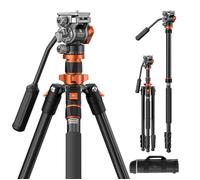 K&F Concept - Trépied vidéo Alu K234A7+FH-03