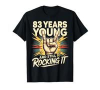 83 Years and Still Rocking 83 Anniversaire 83 Ans T-Shirt