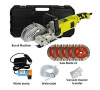 8300W électrique mur Chaser rainure Machine à sous brique mur découpeuse acier béton Cutter scie circulaire outil électrique Usage domestique(125mm 4000W)