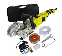 8300W électrique mur Chaser rainure Machine à sous brique mur découpeuse acier béton Cutter scie circulaire outil électrique Pour une utilisation DIY(160mm 8300W)