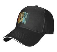 831 Femme Homme Casquette Trucker Garçon-Parkour Casquette De Baseball Vintage Trucker Cap Mode Chapeaux Pare-Soleil pour Hip Pop Golf Camping