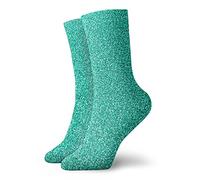 832 Chaussettes Sport Homme Paillettes Vert Sarcelle Mer-Maid Chaussettes Excellente Socquettes De Sport Unisexe Chaussettes De Sport Pour Basketball Randonnée Handball