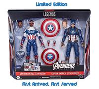 83208 MARVEL LEGENDS CAPTAIN AMERICA 2 PACK AF
