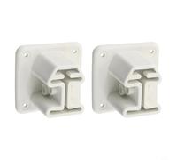 832414 832414d Lot de 2 brides d'échelle antidérapantes pour piscines hors sol Composition en résine Installation sans outil pour un entretien sûr et facile de la piscine