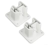 832414 Lot de 2 brides d'échelle essentielles pour un entretien sûr de la piscine et une installation facile sur des échelles en résine