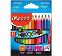 [832500-12] Maped Lot de 12 Etuis de 12 Crayons de couleur COLOR'PEPS MINI 8,...