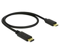 83333 Câble USB 2.0 Micro USB-B mâle, USB C mâle plaqué or DELOCK