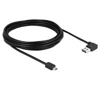83381 Câble USB 2.0 Plaqué Or 5m Noir 22AWG,26AWG 480Mbps DELOCK