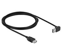 83548 Câble USB 2.0 Plaqué Or 2m Noir 24AWG,28AWG 480Mbps DELOCK