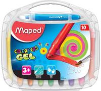 [836310] Maped Craie gel COLOR'PEPS GEL, étui plastique de 10