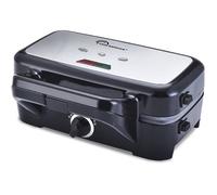 8368 Speed'N Mixt 1200,Gaufrier 2 En 1,Gaufres,Croques,Grill,Plaques Amovibles,Sans Pfas,1200 W,Noir Inox