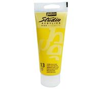 Pébéo Peinture acrylique Studio 837013 – Jaune Azo Clair – Tube 100 ml