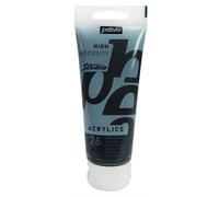 Pébéo 837026 Studio Acrylique Tube Noir de Mars 100 ml