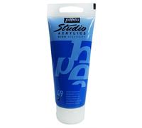 Pébéo Studio Acrylique 837049 Tube Cyan primaire 100 ml