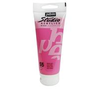 Pébéo Peinture acrylique Studio 837055 – Rose Azo – Tube 100 ml