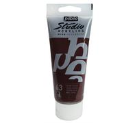 Pébéo Peinture Studio Acrylique Tube Terre Rouge 100 Ml