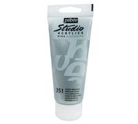 [837351] Pébéo Peinture Studio Acrylique Tube Argent Iridescent 100 ml