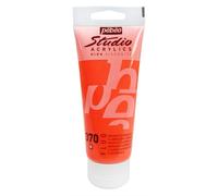 Pébéo Peinture acrylique Studio – Haute viscosité – Orange fluorescent – 100 ml
