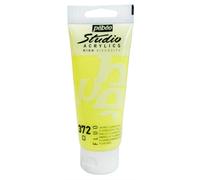 Pébéo Peinture acrylique Studio Haute viscosité 837372 - Jaune fluorescent tube 100 ml
