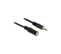 [83766] Delock Rallonge de câble audio stereo mini jack (F) pour stereo mini ...