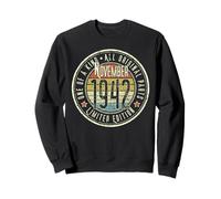 83e Anniversaire Vintage Novembre 1942 Retro Limited Edition Sweatshirt