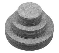 84/144 PCS PLACES Rangers Diviseurs Séparateurs de plaque en feutre Cuttable Protégeurs de stockage de plaques pliantes Séparateurs de plats réutilisables pour empiler Procurent Procureur China Dish D