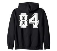 84 Numéro Quatre-Vingt-Quatre Graphic Matching Graphic Matching Varsity Sweat à Capuche
