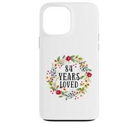 84 Years Old 84th Birthday Women Cool 84 Years Loved Coque pour iPhone 13 Pro Max