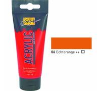 [84106-3] KREUL Lot de 3 Peintures acrylique SOLO Goya Orange permanent 100ml