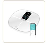 8464 Cardio Connect 4 Classic Impédancemètre,Verre Trempé,Blanc