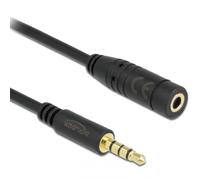 [84668] Delock câble rallonge Jack 3,5 mm mâle 3.00m 4Pin