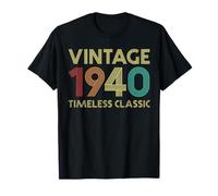 84e anniversaire vintage 1940 intemporelle classique 84 ans T-Shirt