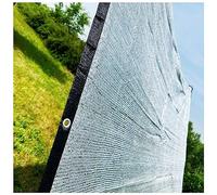 85% Aluminium Toile de Protection Solaire pour Auvent de Terrasse, Filet D'Ombrage Aluminium, Tissus Bâche de Pare-Soleil, Protection UV, pour Serre, Jardin, Balcon, Piscine, Terrasse (Size : 2x2M)