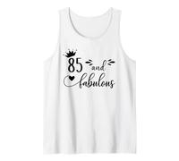 85 and Fabulous Women 85th Birthday Eighty Five Fabulous 85 Débardeur