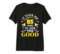 85 Ans pour Avoir l'air si Beau et drôle, 85e Anniversaire T-Shirt Haut de Gamme