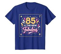 85 est Le Nouveau Fabuleux Cadeau d'anniversaire imprimé T-Shirt, Enfant, Bleu Royal, 12 Ans