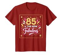 85 est Le Nouveau Fabuleux Cadeau d'anniversaire imprimé T-Shirt, Enfant, Canneberge, 12 Ans
