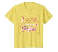 85 est Le Nouveau Fabuleux Cadeau d'anniversaire imprimé T-Shirt, Enfant, Citron, 12 Ans