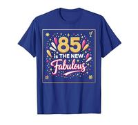 85 est Le Nouveau Fabuleux Cadeau d'anniversaire imprimé T-Shirt, Homme, Bleu Royal, S