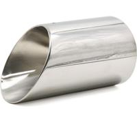 85 mm arrivée Chrome Queue Gorge Tuyau d'Échappement Astuce pour auto véhicule