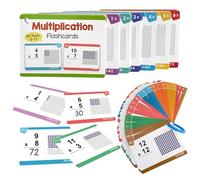 85 pièces d ' Aide pédagogique de Multiplication 11x8cm Cartes de Pratique mathématiques effaçables