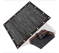 85 % tissu d'ombrage noir, 2 x 4 m, 3 x 8 m, 4 x 6 m, 6 x 10 m, 8 x 8 m, filet d'ombrage durable avec œillets, maille d'ombrage de jardin résistant aux UV pour plantes, granges, pelouse, terrasse