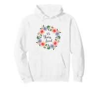 85 Years Loved 85th Birthday Floral 85 Years Loved for Women Sweat à Capuche