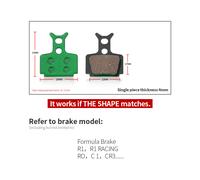 (850)10 Pairs MTB Bicycle Disc Brake Pads Ceramic For AVID SHIMANO HAYES SRAM MAGURA FORMULA HOPE C