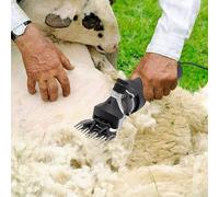850 W Tondeuse à mouton, 6 vitesses, vitesse 0-3500 tr/min, tondeuse pour moutons, chèvres, lame en acier, câble de 9,84 m, sac de transport, prise européenne