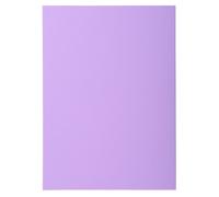Exacompta Sous-chemises SUPER 60 – Paquet de 100, 22 x 31 cm, 60 g/m2, lilas, certifiées PEFC