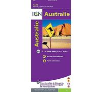 IGN - Australie - Carte topographique - Taille unique